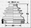BORG & BECK BCB6297 Bellow, driveshaft